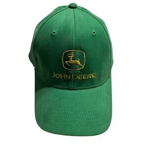 John Deere Green Baseball Cap Hat One-Size